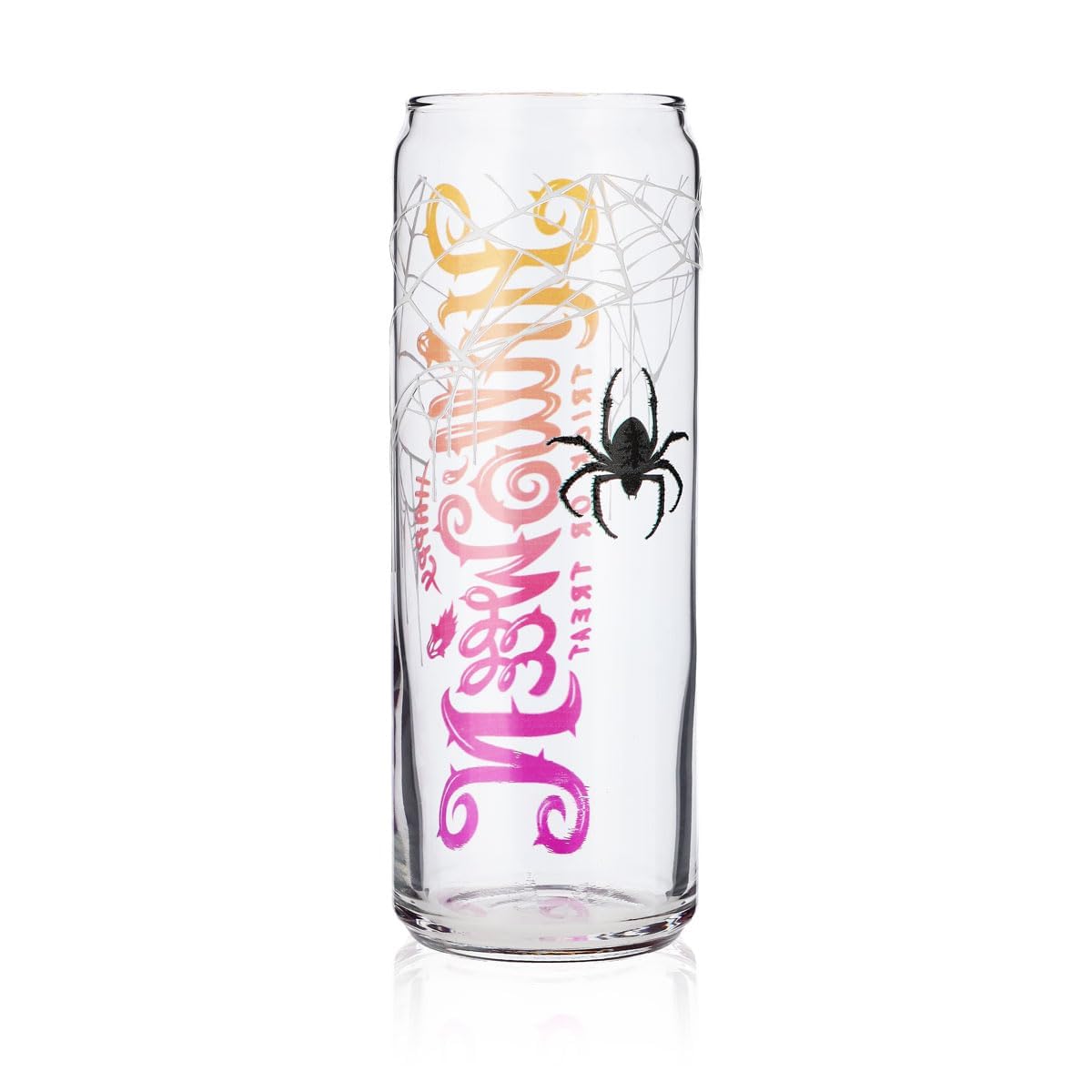 Sipply Szklanka z motywem Halloween Pająk nadruk UV Can Glass 370ml – Widok 3