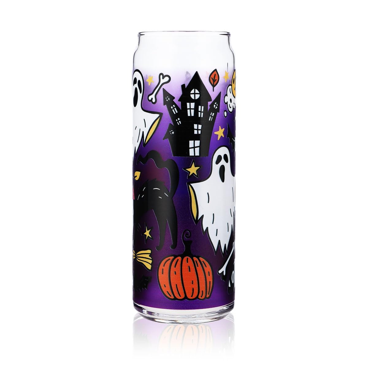 Sipply szklanka z motywem Halloween Spooky jako nadruk UV Can Glass 370ml – Widok 4