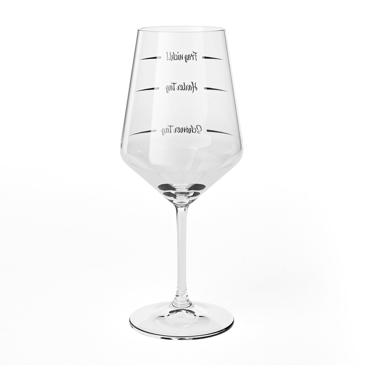 Kieliszek do wina Sipply z napisem „Nie pytaj – ciężki dzień, piękny dzień” V2, 0,5 l – Widok 8