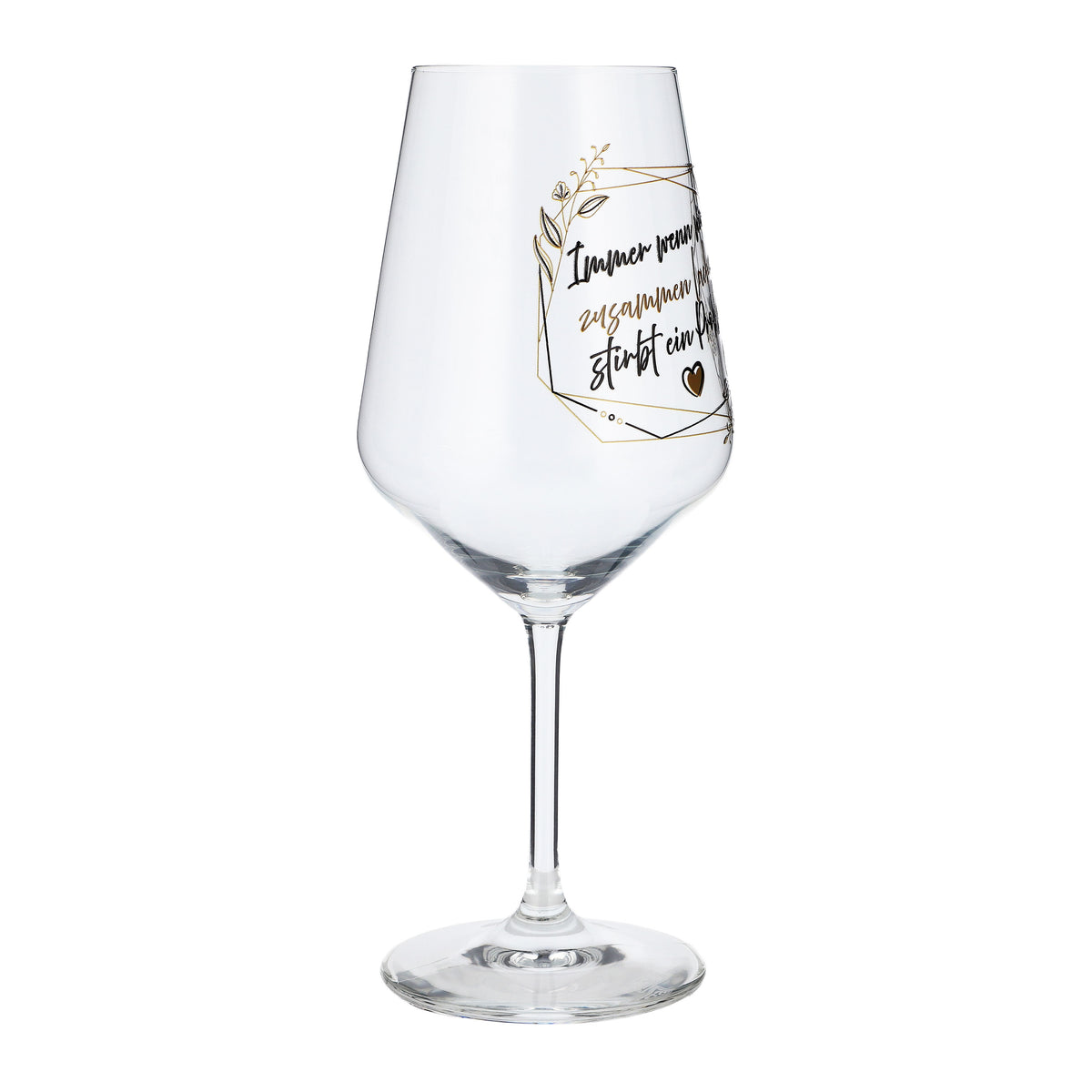 Kieliszek do wina Sipply z napisem „Kiedy się razem śmiejemy”, 0,5 l – Widok 6