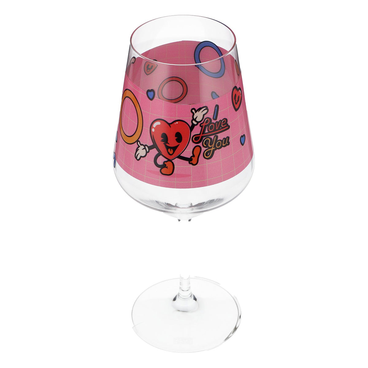Kieliszek do wina Sipply na Walentynki „I Love You” Serce Prezent 0,5 l – Widok 8