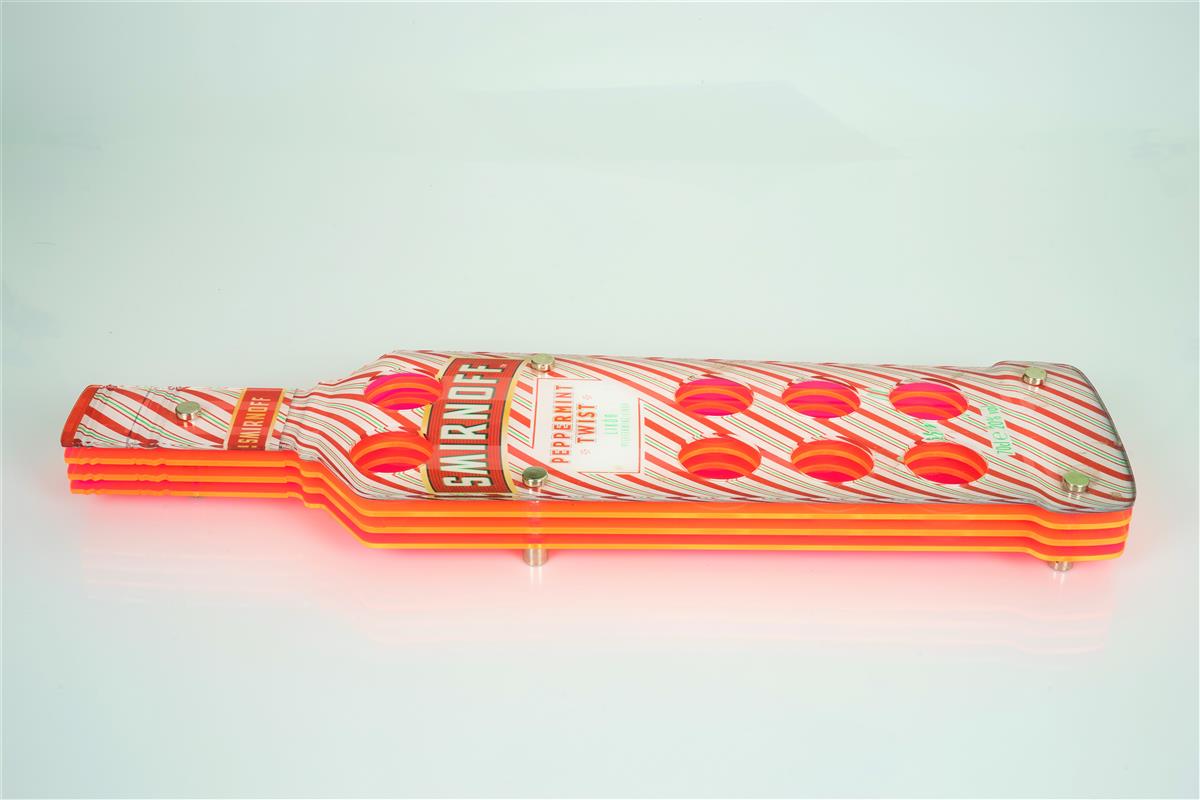 Taca do serwowania shotów Smirnoff Peppermint Twist 8 shotów – dekoracja barowa – Widok 7