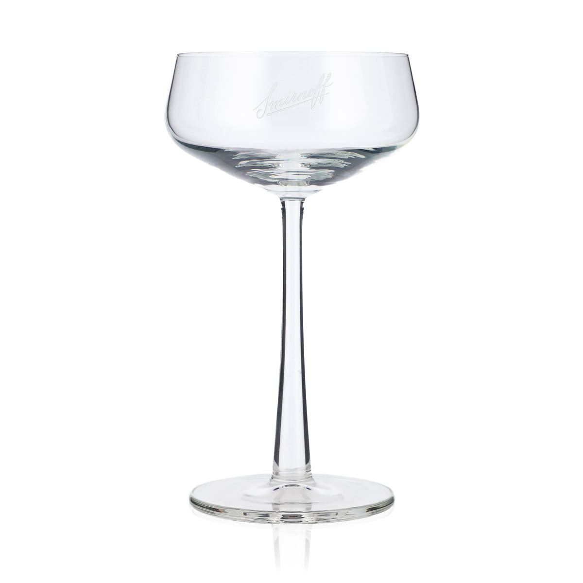 Wódka Smirnoff Szklanka 0,17 l Szklanka designerska Kieliszek do martini Elegancka szklanka na nóżce