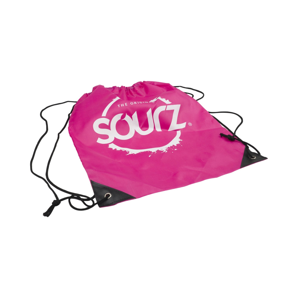 Sourz likier worek jutowy plecak festiwalowy różowy worek podróżny różowy plecak