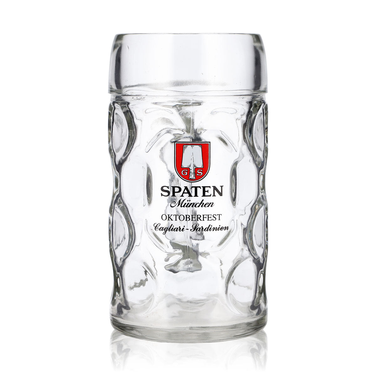 Szklanka do piwa Spaten, dzbanek 1 l, Oktoberfest, Cagliari – Sardynia