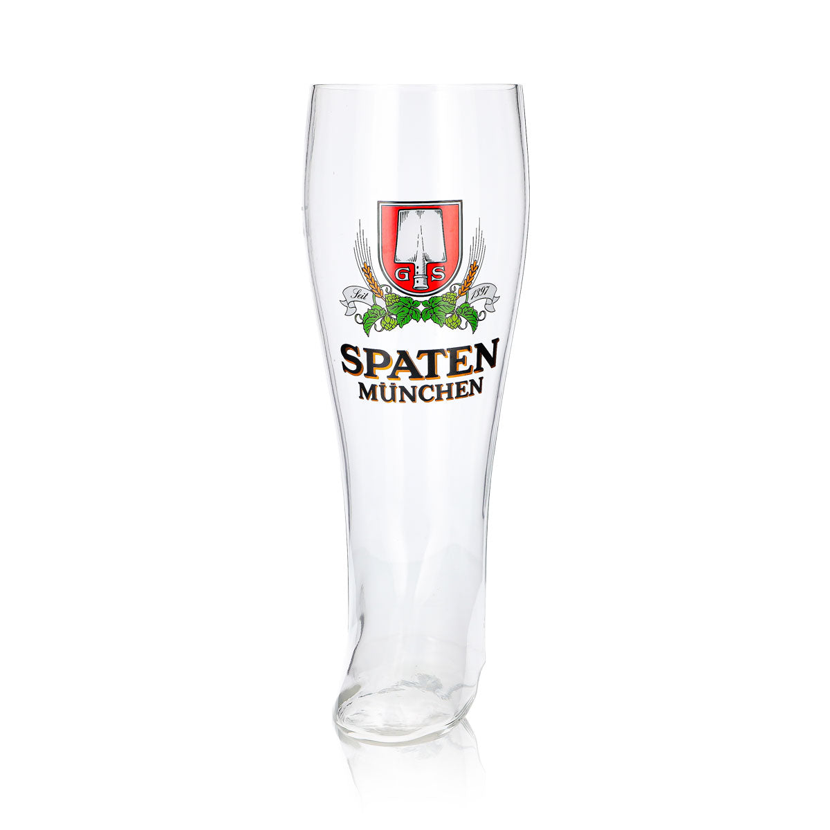 Kieliszek do piwa Spaten 2 l „But” Monachium Od 1937 roku – Widok 2