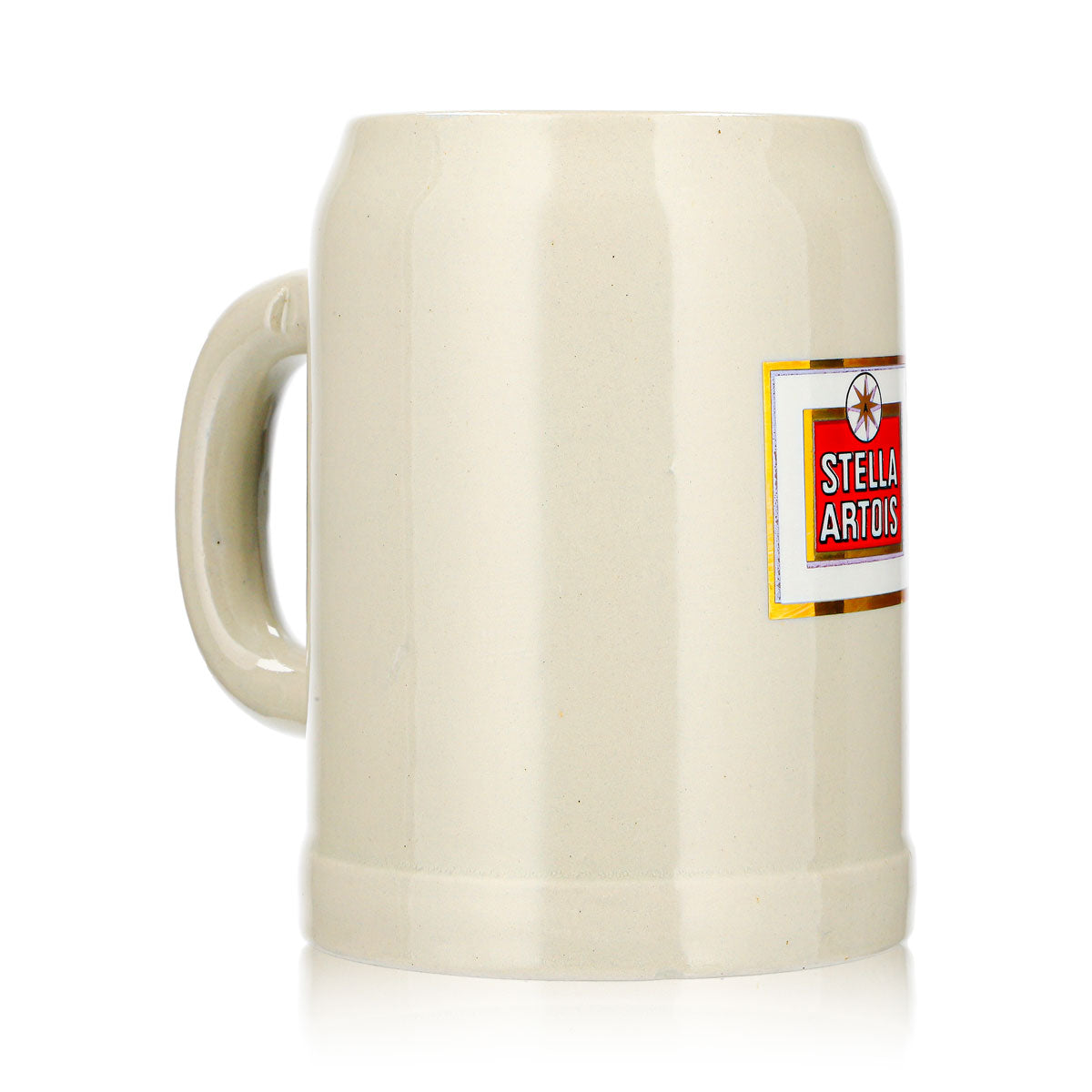 Szklanka do piwa Stella Artois 0,5 l, gliniany dzbanek – Widok 3