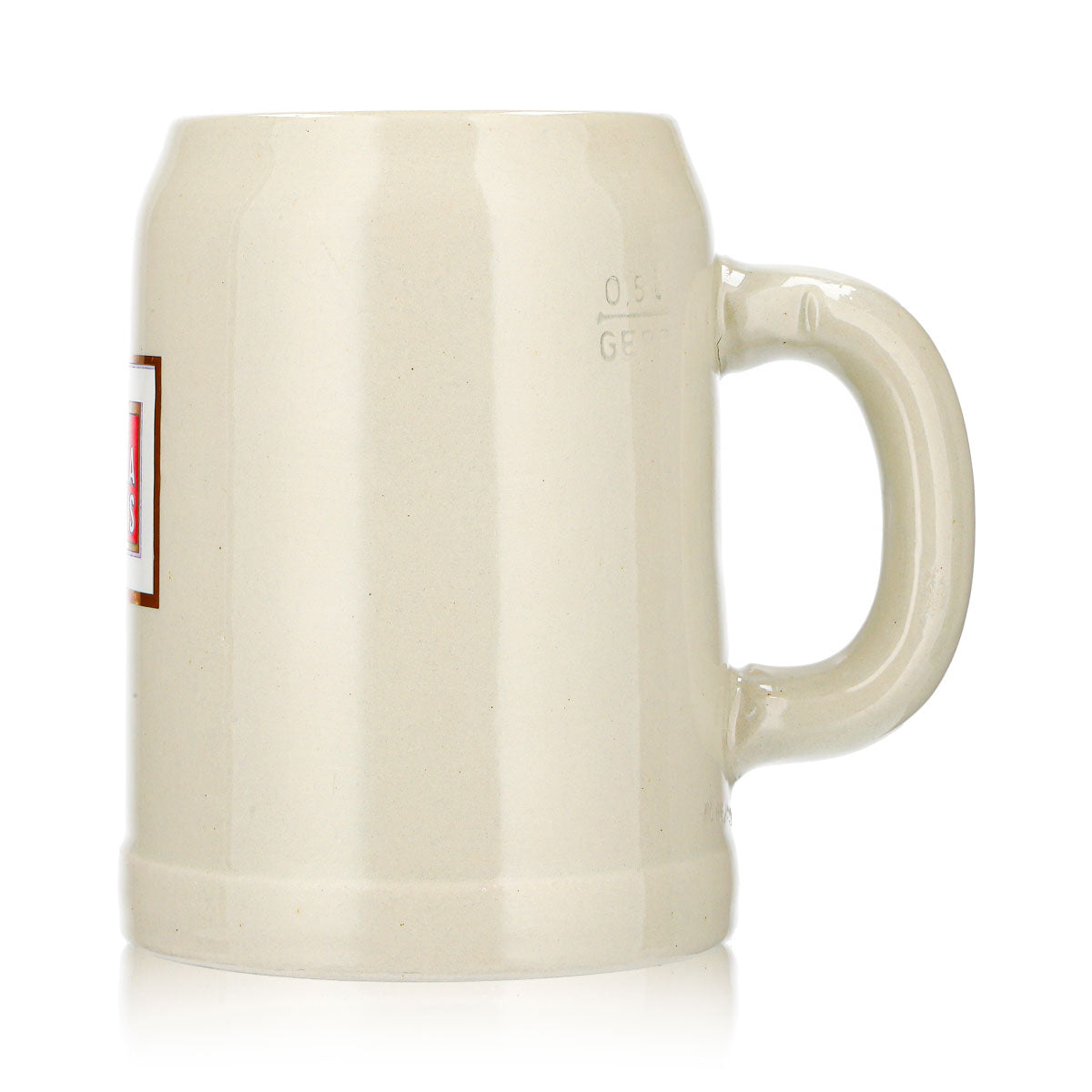 Szklanka do piwa Stella Artois 0,5 l, gliniany dzbanek – Widok 6