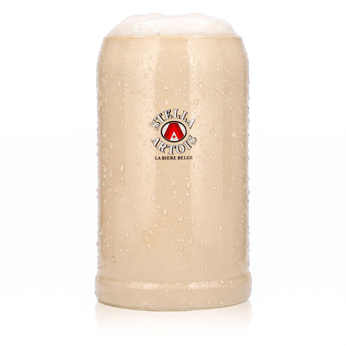Szklanka do piwa Stella Artois 1 l, gliniany kufel