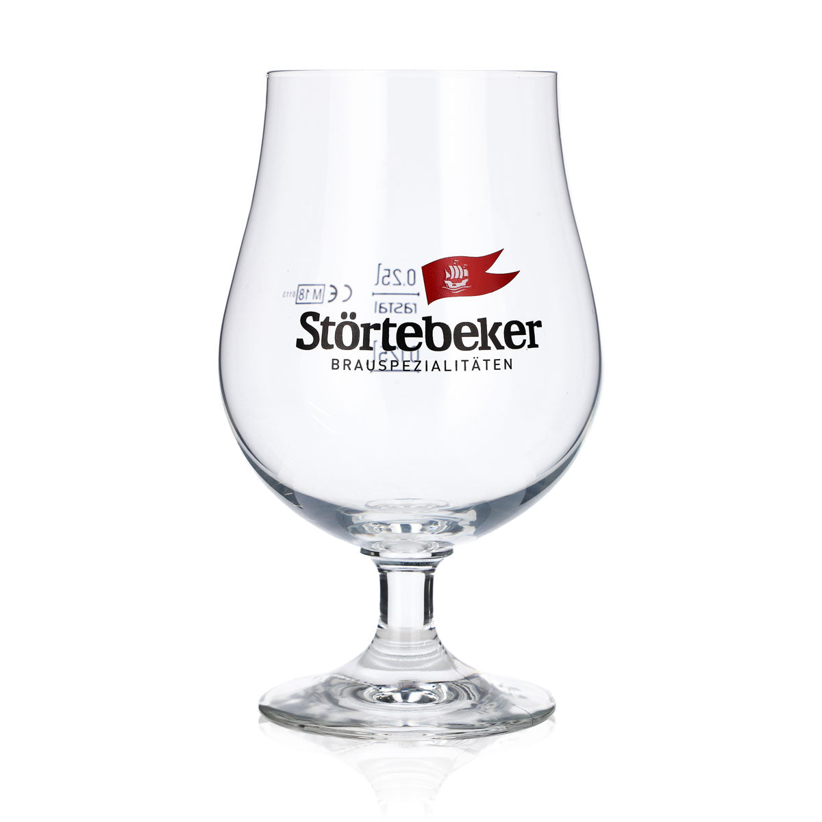 6x Störtebeker 0,25 l szklanka typu Schwenker – szklanka typu Bauchglas Eichstrich Craft Beer Set – Widok 2