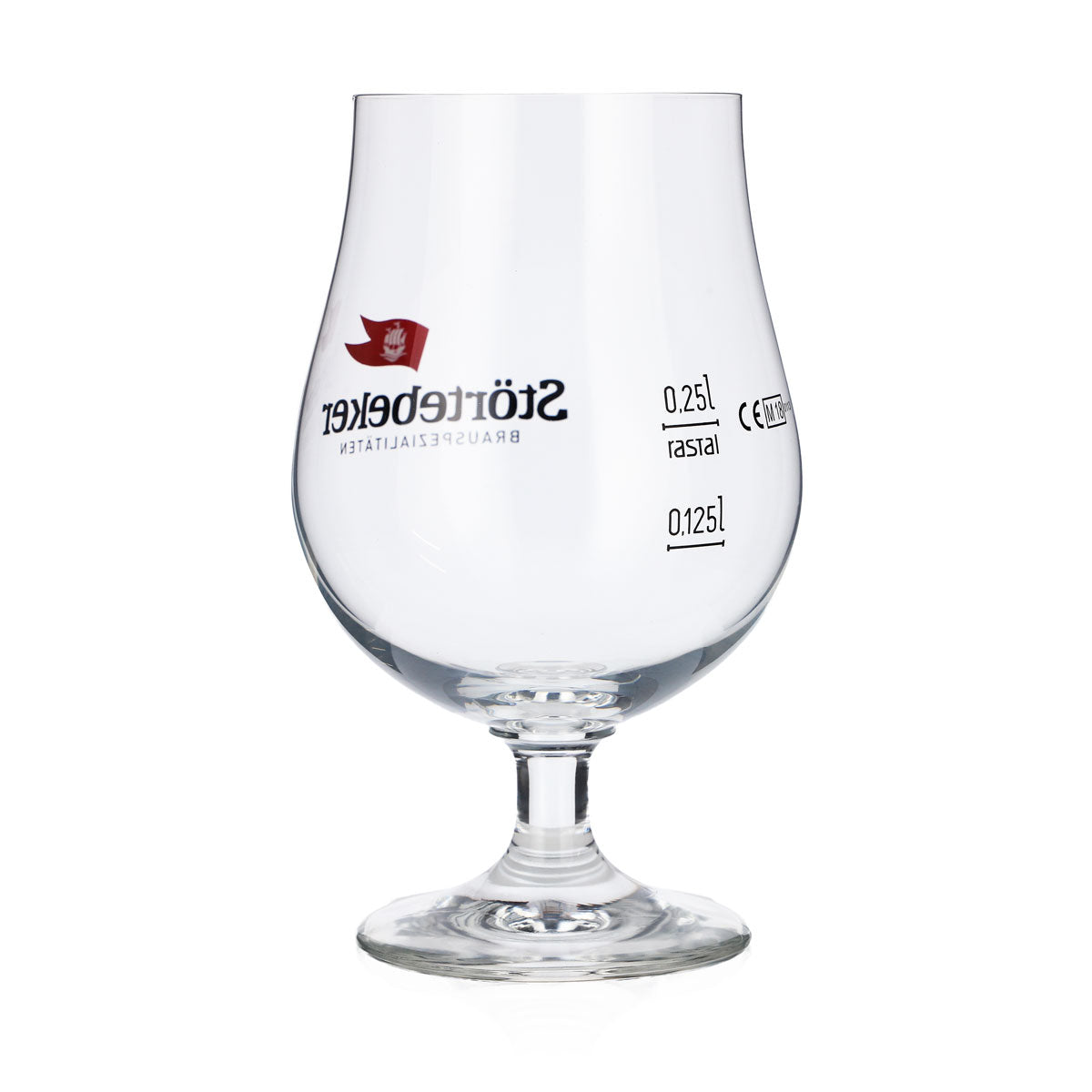 6x Störtebeker 0,25 l szklanka typu Schwenker – szklanka typu Bauchglas Eichstrich Craft Beer Set – Widok 4
