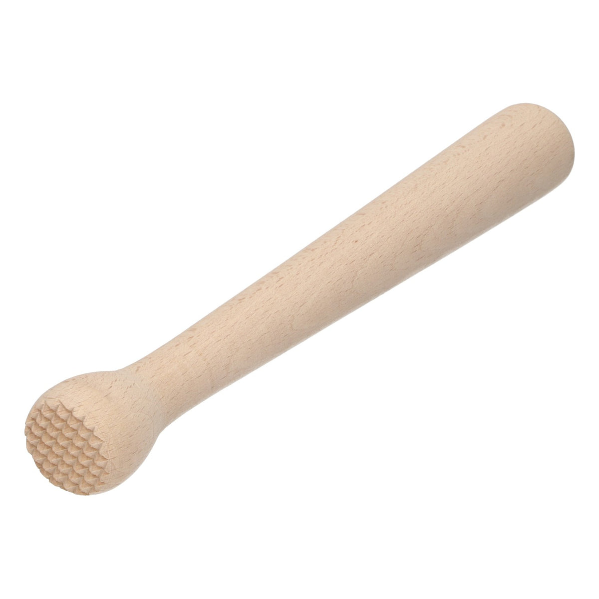 Tłuczek Moździerz Akcesoria barowe Drewno bukowe 20cm Akcesoria barowe Sprzęt barmański