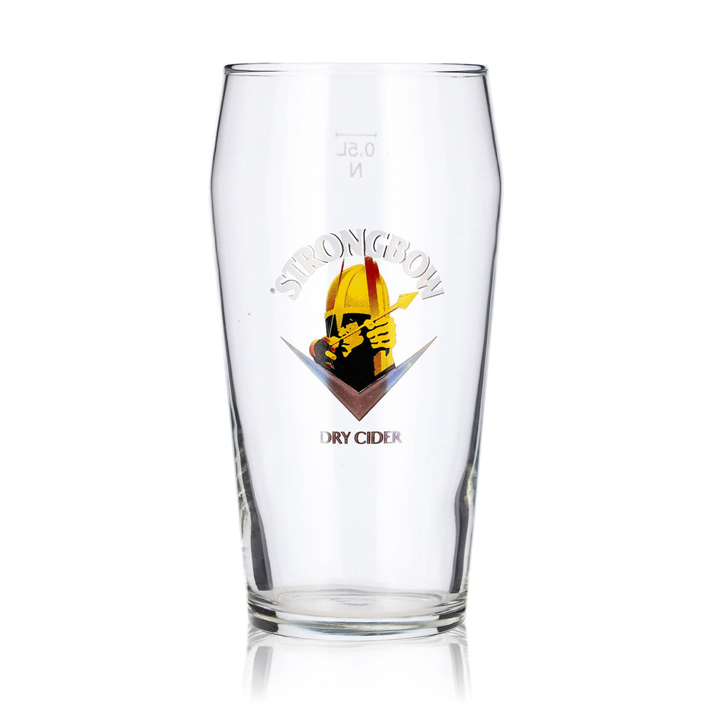 Kieliszek do cydru Strongbow 0,5 l, kieliszek do piwa z logo Schützen, kufel Willibecher, kufel Seidel