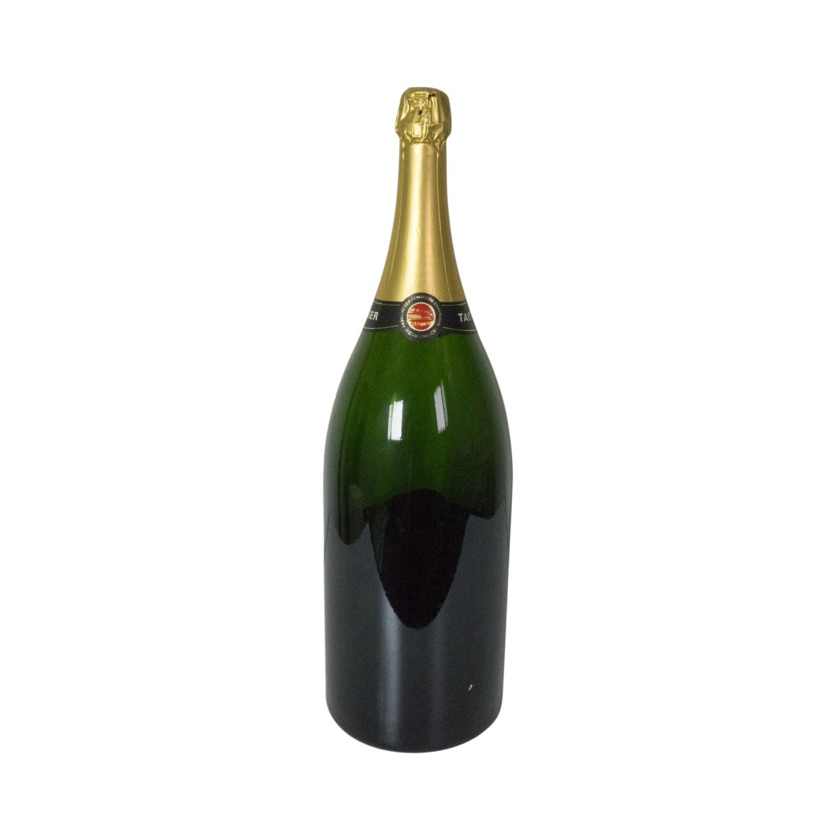 Taittinger Champagne show butelka Balthazar 12l drewniana skrzynka pusta dekoracja DUMMY – Widok 2