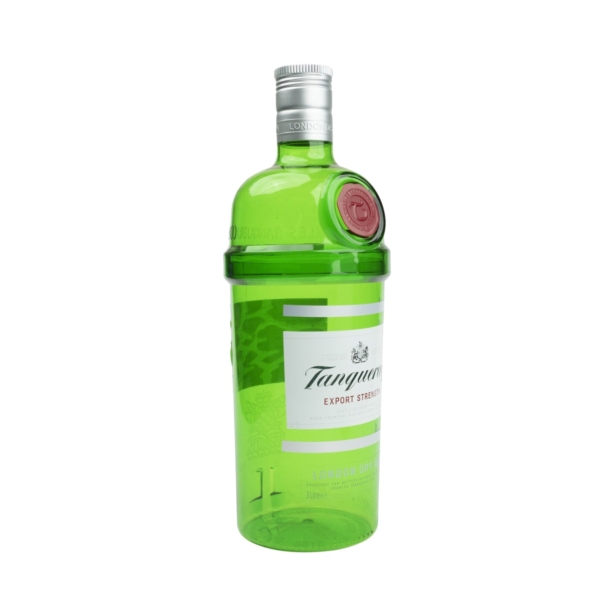 Tanqueray Gin 3l butelka pokazowa EMPTY Display Dummy Bar EMPTY plastik zielony – Widok 2