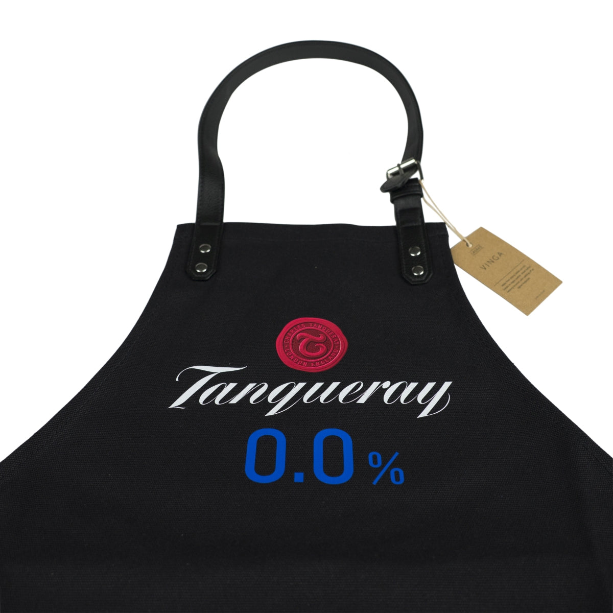 Fartuch kelnerski Tanqueray długi z kieszenią wiązany w pasie obsługa barmańska gastro – Widok 2
