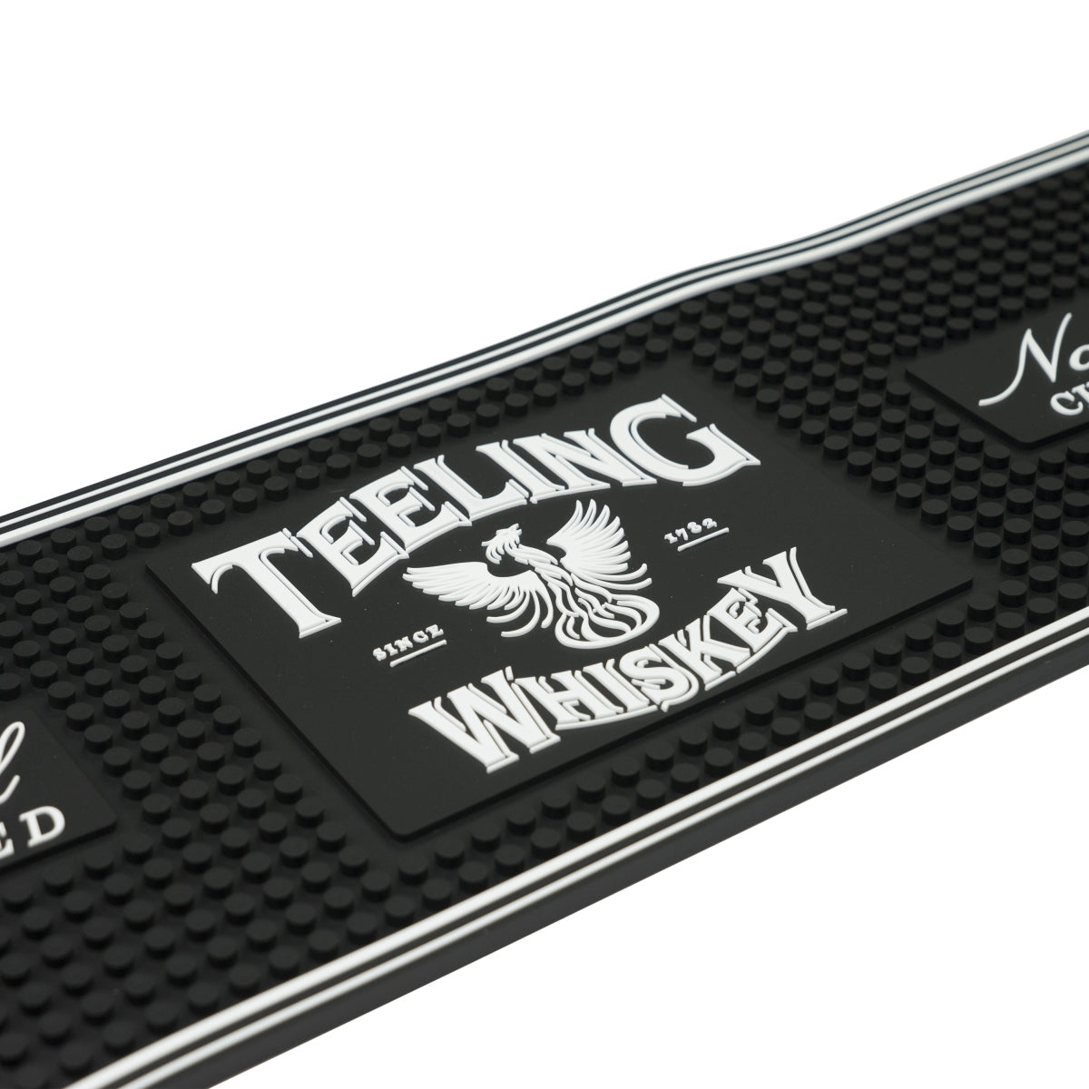 Teeling Whiskey Bar Mat Runner Rubber Drip Counter Counter Glasses Gastro Bar