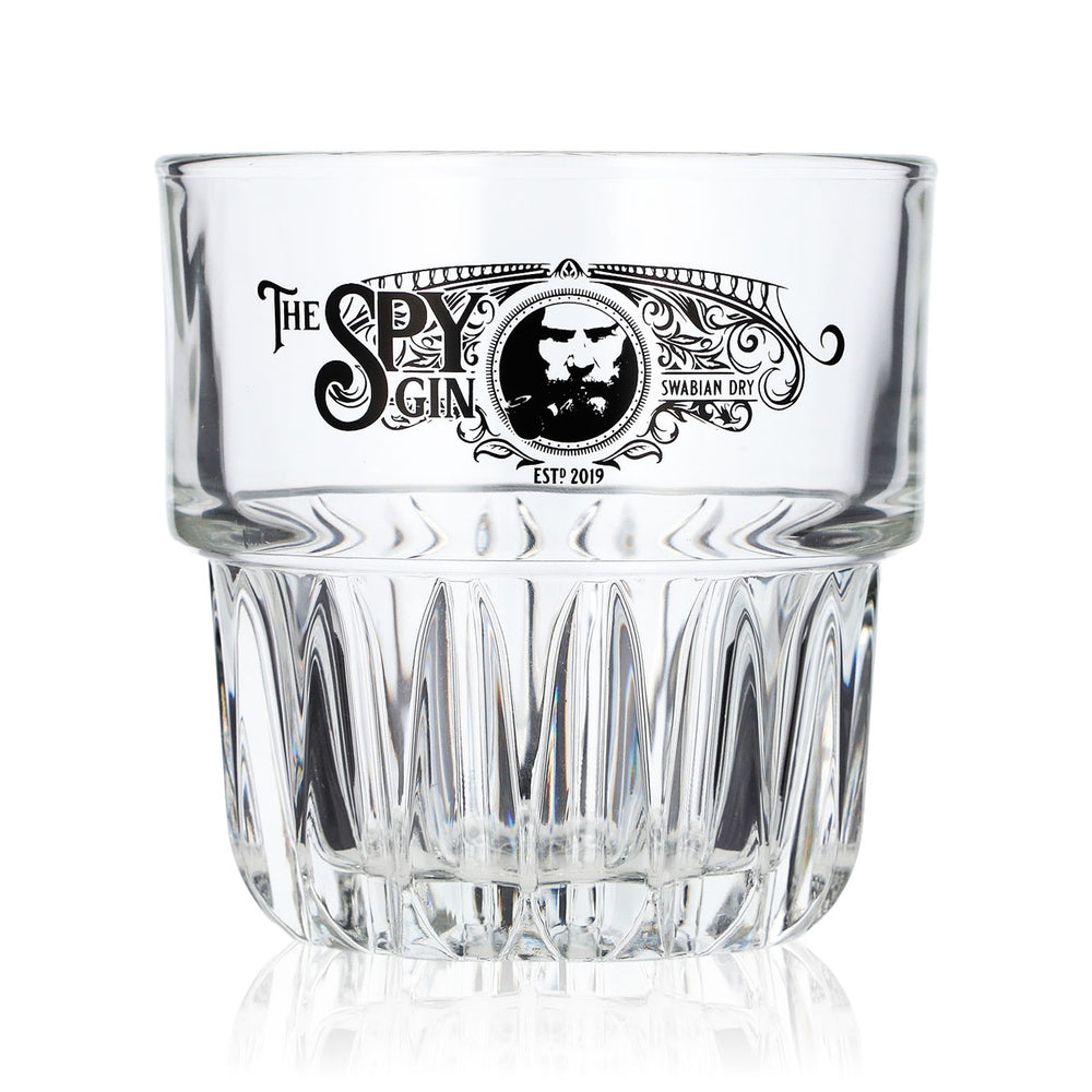 Kieliszek do ginu „The Spy Gin” 0,37 l, tumbler, kieliszek do whisky, Old Fashioned, Lowball, Copa, Tonic