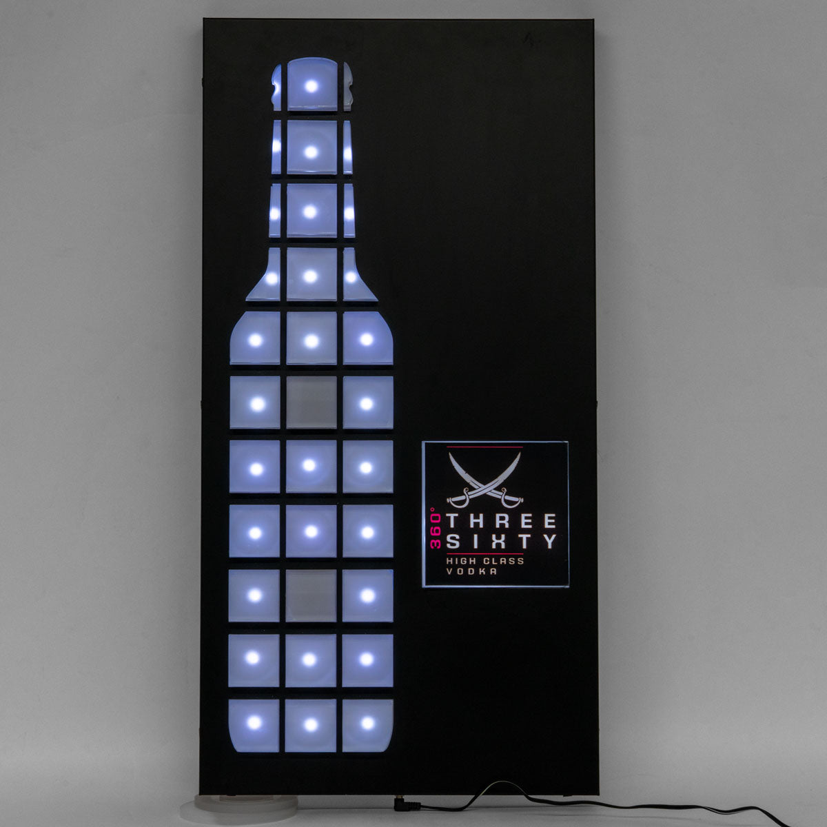 Three Sixty Reklama świetlna Luminated LED Wallsign Dekoracja stołu Merch B-WARE