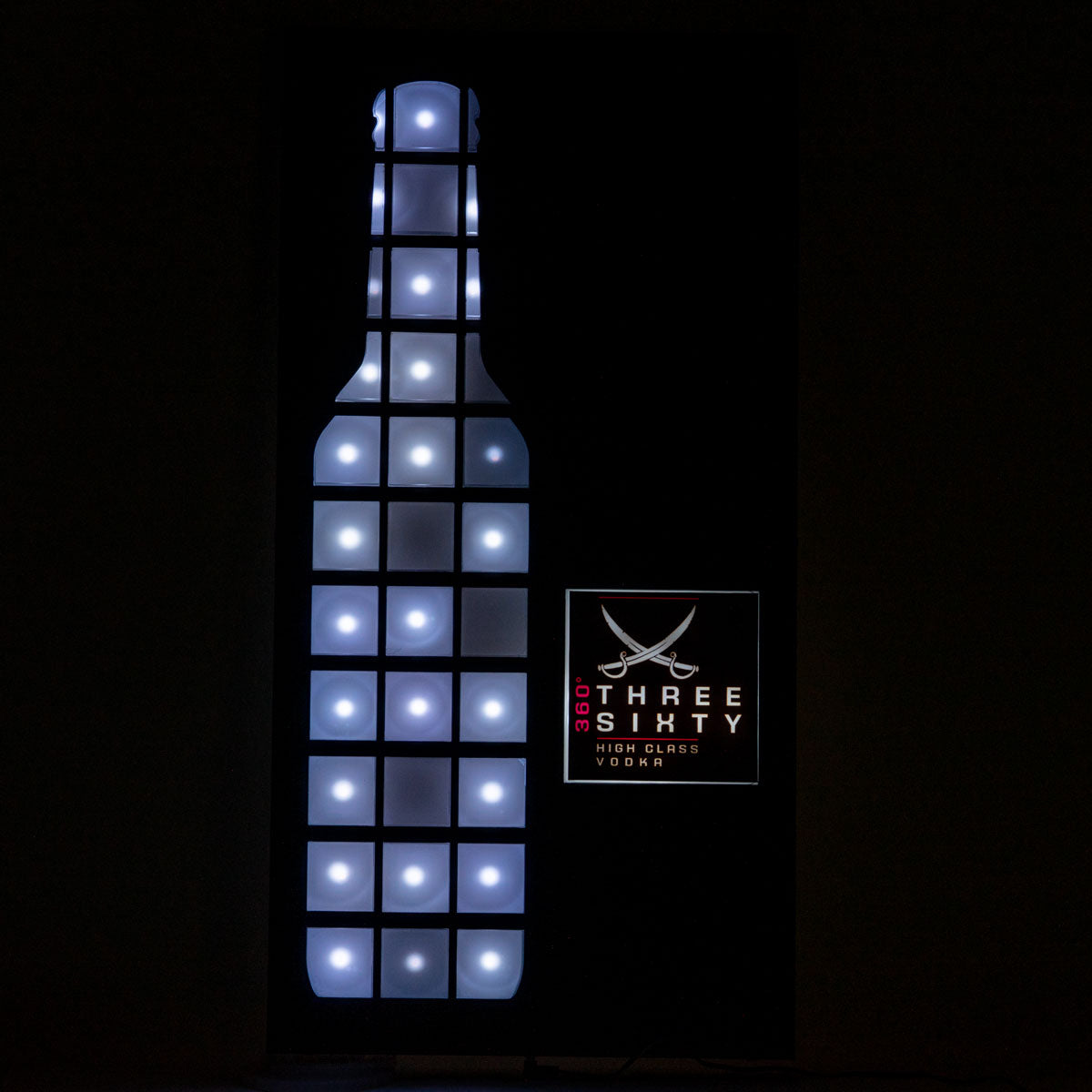Three Sixty Reklama świetlna Luminated LED Wallsign Dekoracja stołu Merch B-WARE – Widok 3