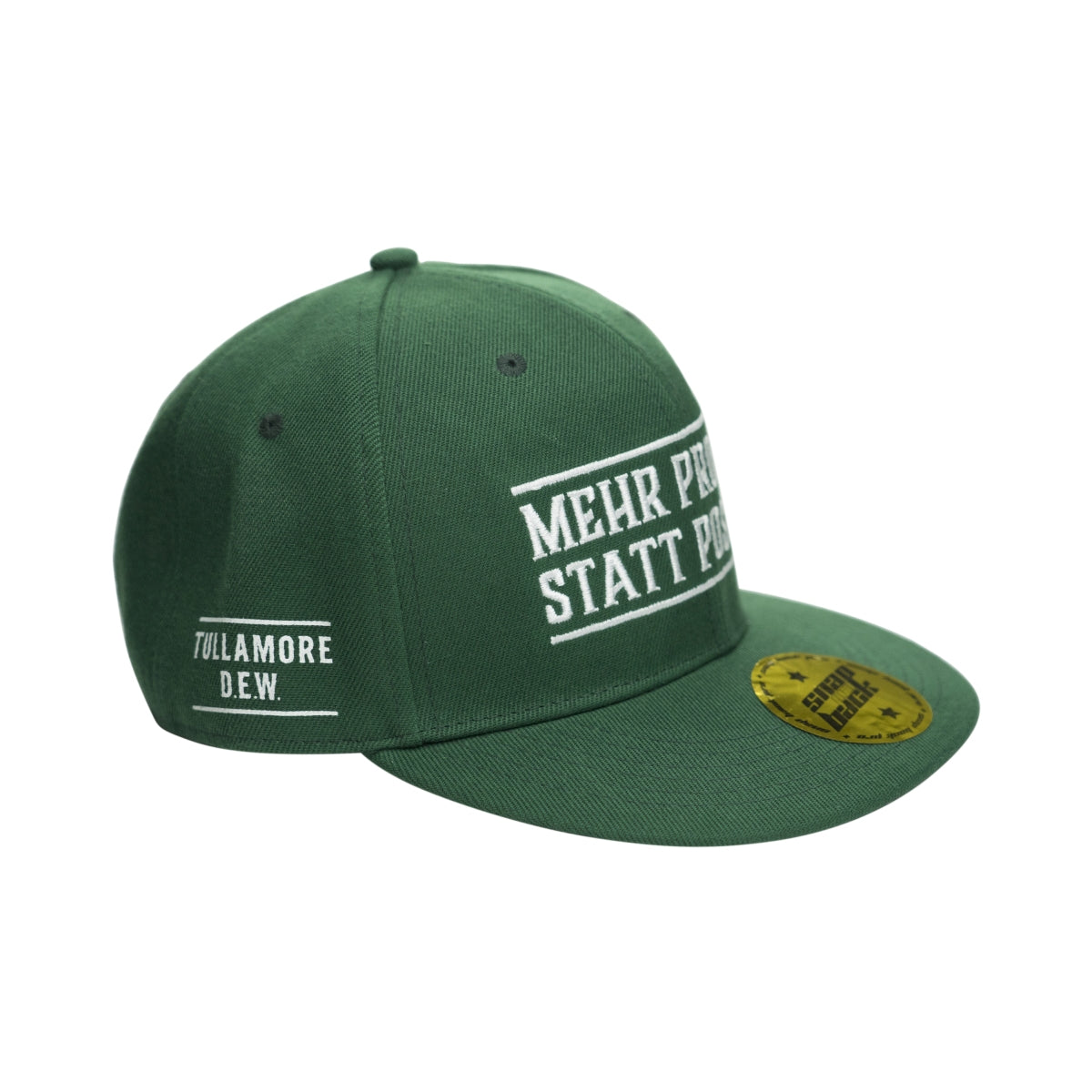 Tullamore Dew Snapback Cap Hat Nakrycie głowy Unisex Zielony