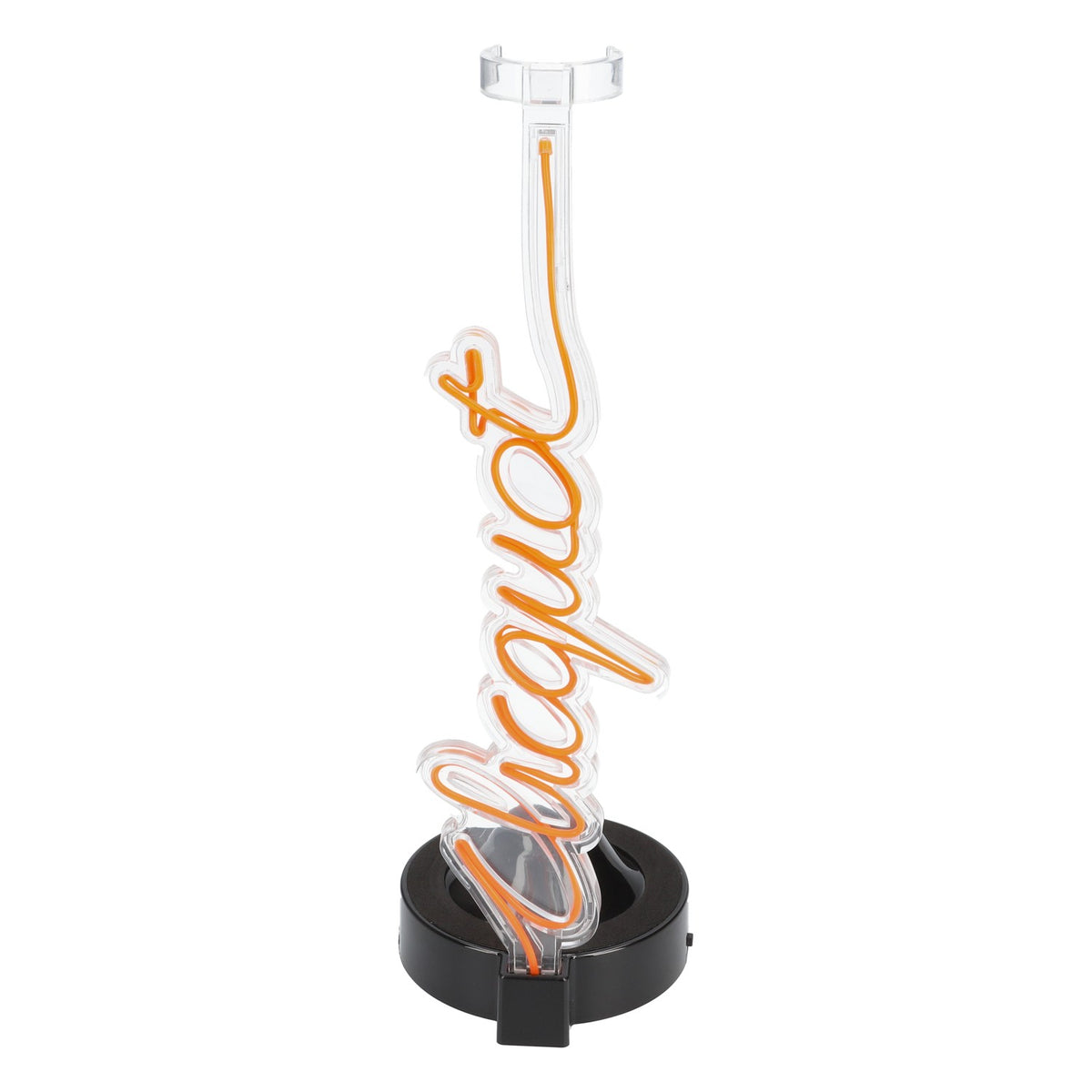 Veuve Clicquot uchwyt na butelkę szampana Glorifier LED Neon z zasilaczem – Widok 5