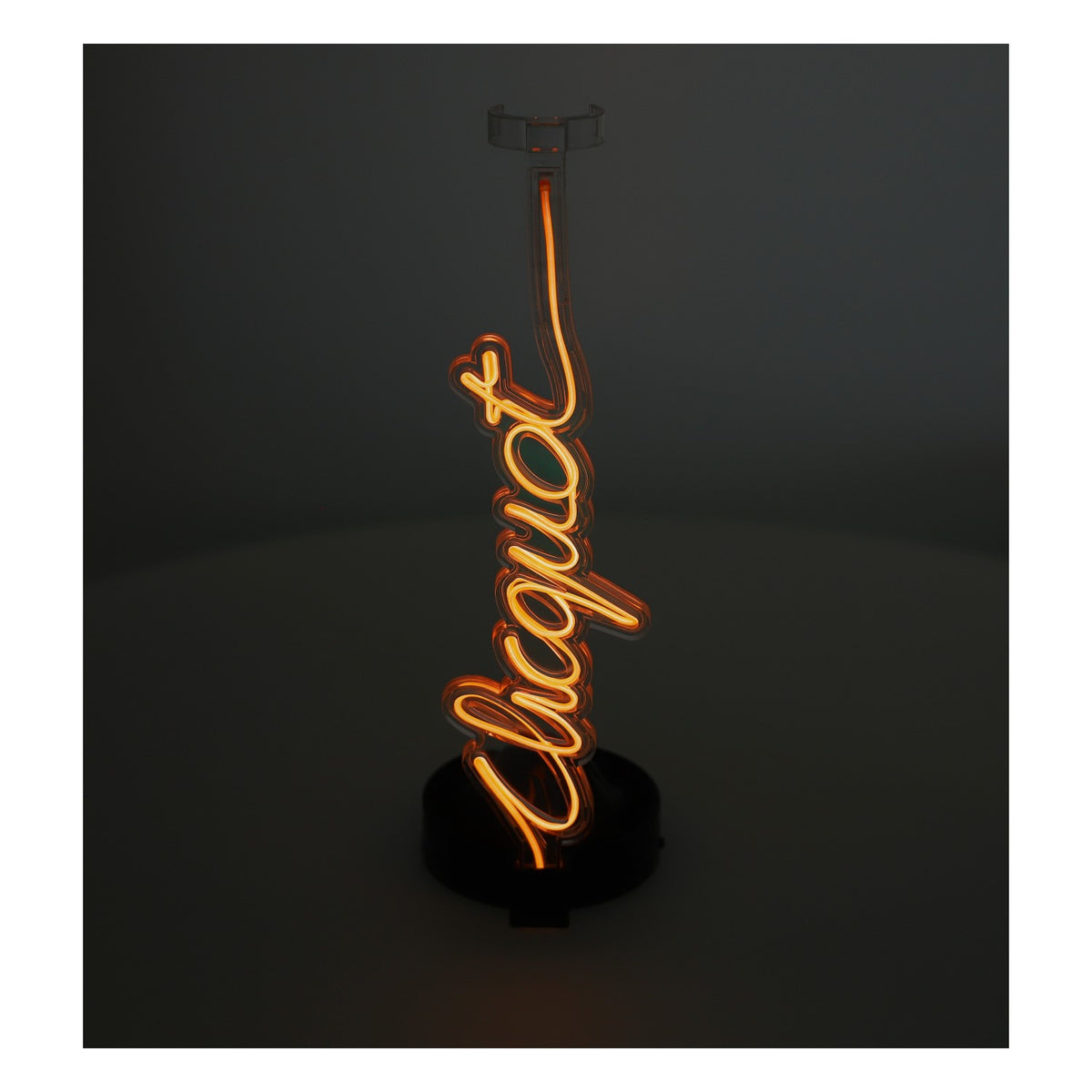 Veuve Clicquot uchwyt na butelkę szampana Glorifier LED Neon z zasilaczem – Widok 6