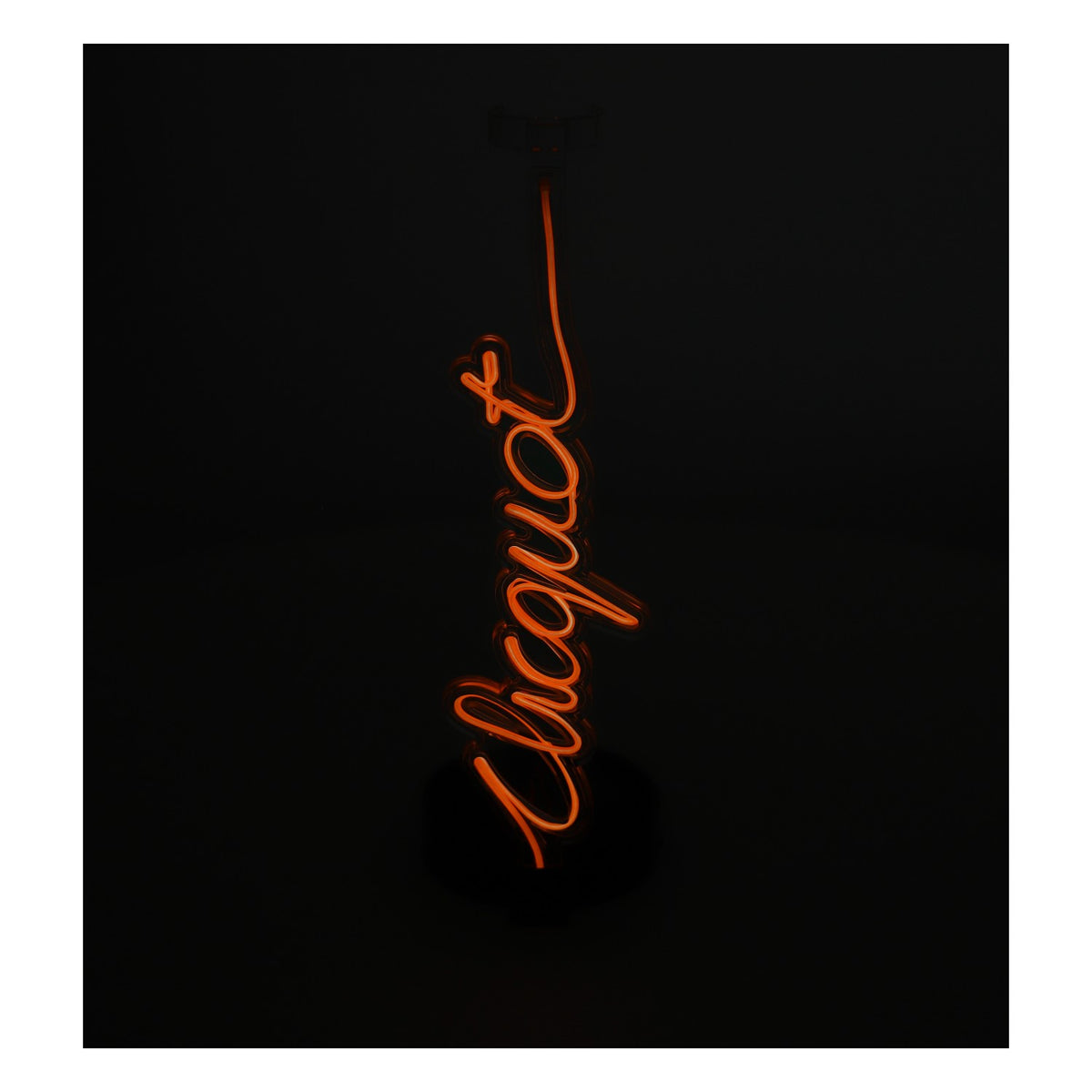 Veuve Clicquot uchwyt na butelkę szampana Glorifier LED Neon z zasilaczem – Widok 7