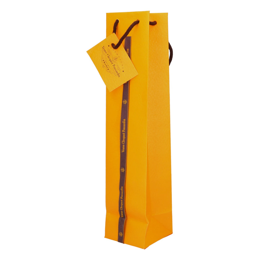 Torba na butelkę szampana Veuve Clicquot z paskiem 750 ml pomarańczowa