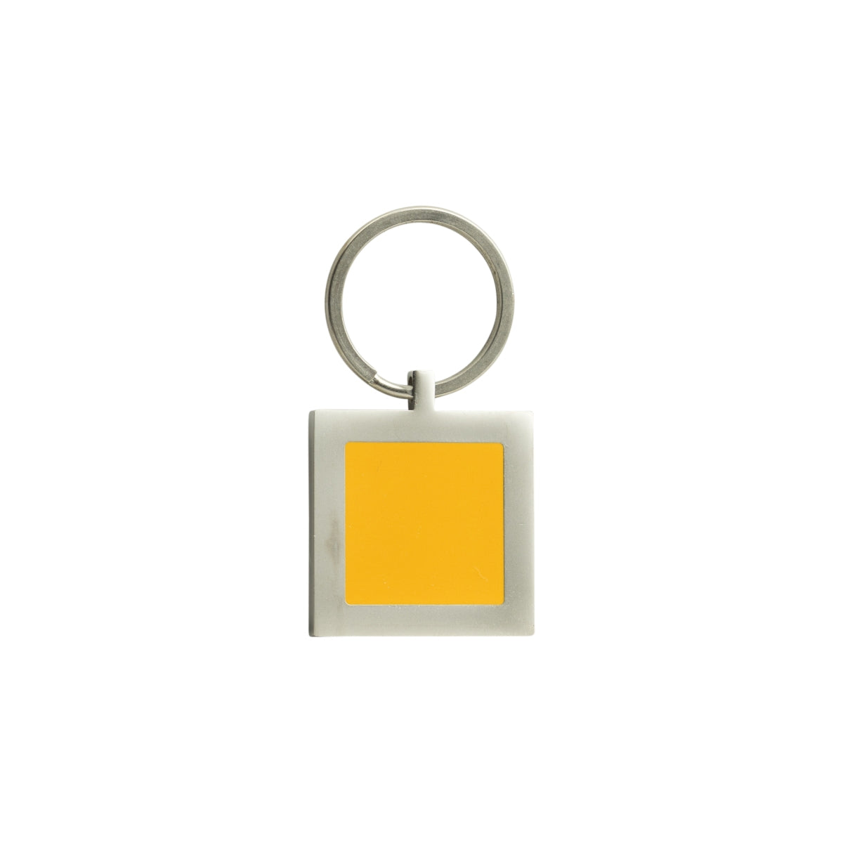Brelok do kluczy Veuve Clicquot Champagne Silver Metal Square Orange