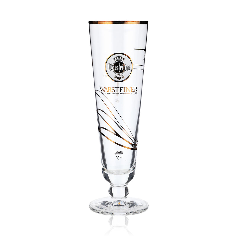 Kieliszki do piwa Warsteiner Kieliszki do piwa Instrukcja Kieliszek do piwa z oznaczeniem temperatury „F”