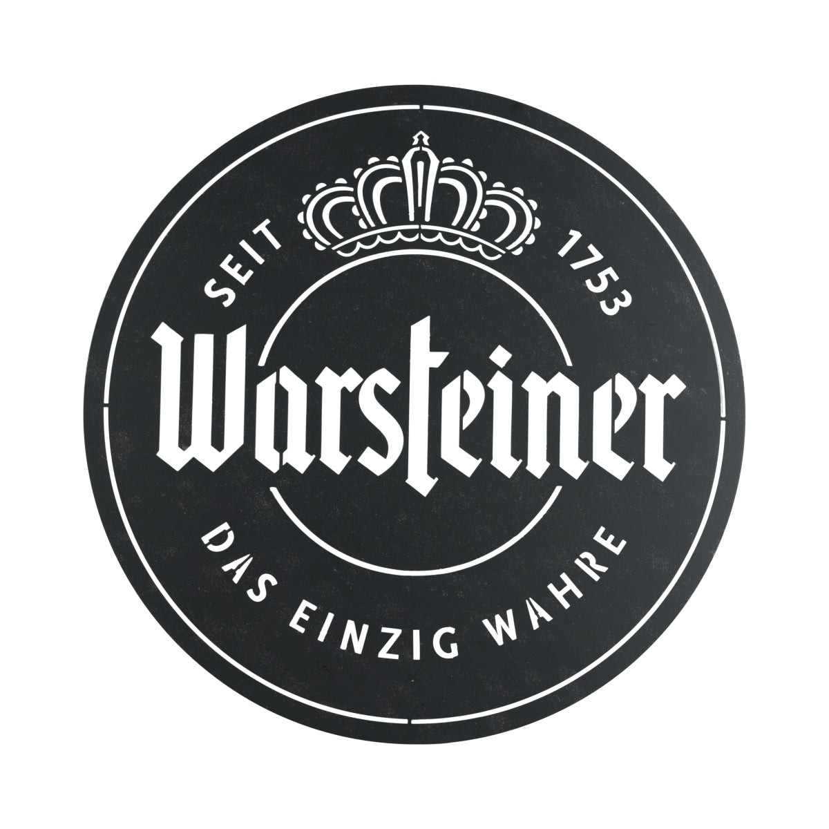 Warsteiner piwo LED podświetlany znak metalowe logo światło ściana tablica znak bar