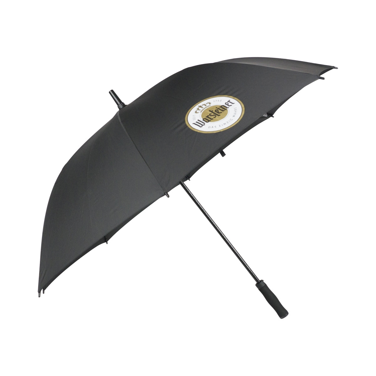 Parasol do piwa Warsteiner 120cm automatyczny parasol przeciwdeszczowy czarny – Widok 2