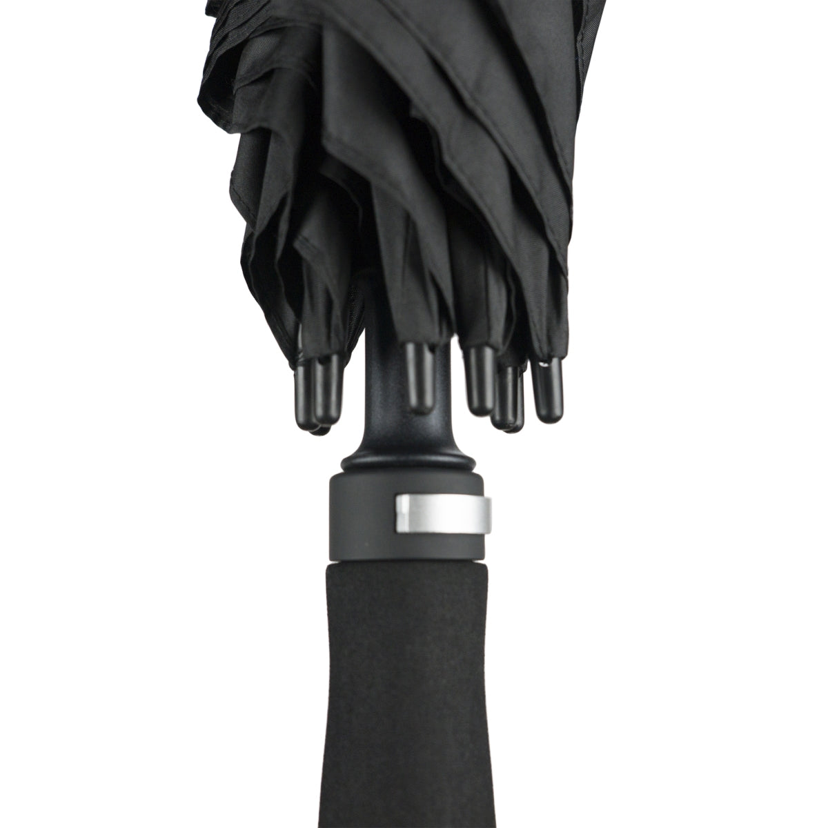 Parasol do piwa Warsteiner 120cm automatyczny parasol przeciwdeszczowy czarny – Widok 6