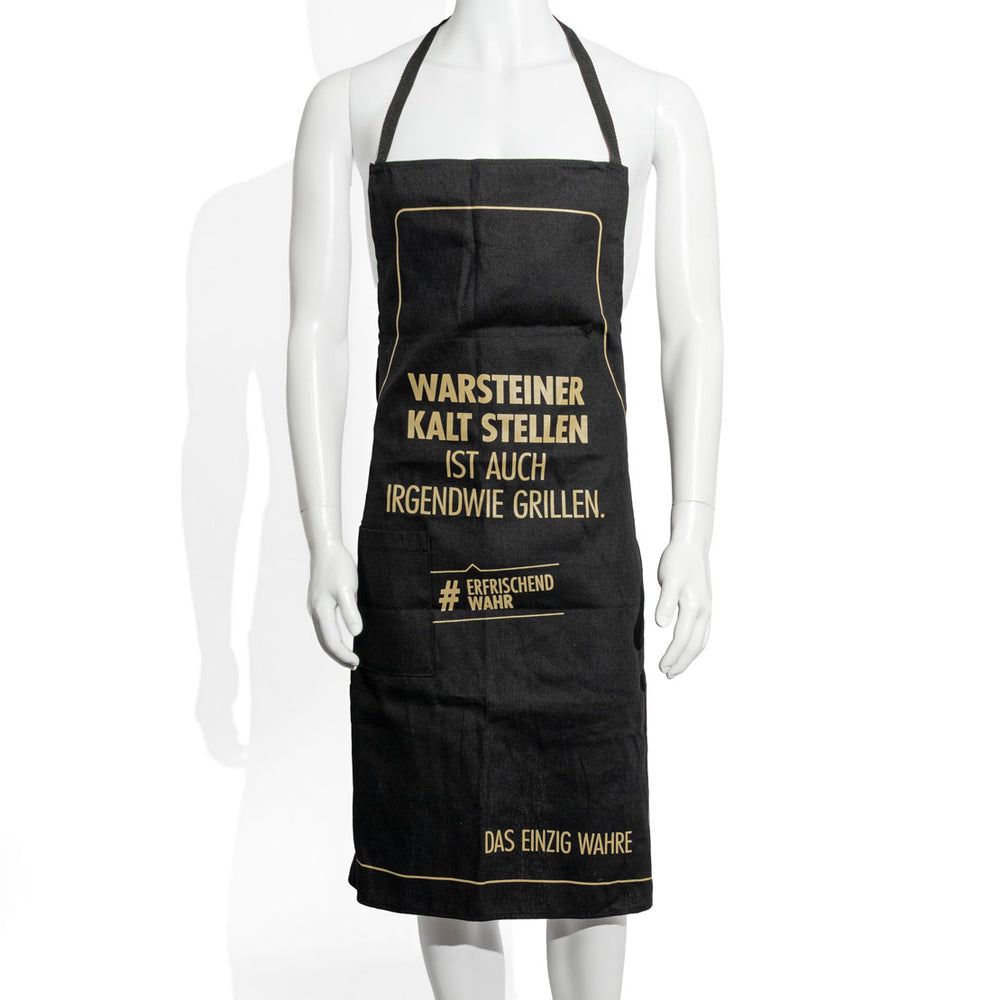 Fartuch Warsteiner Bier Fartuch kelnerki Fartuch do grillowania Fartuch bistro czarny