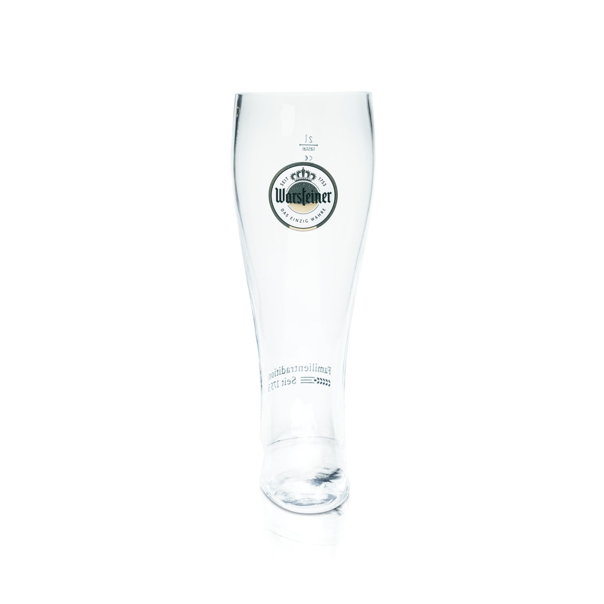 Warsteiner Bier Stiefel Szklanka 2 l XL Szklanki Impreza JGA Piłka nożna But Kufel Krug – Widok 3