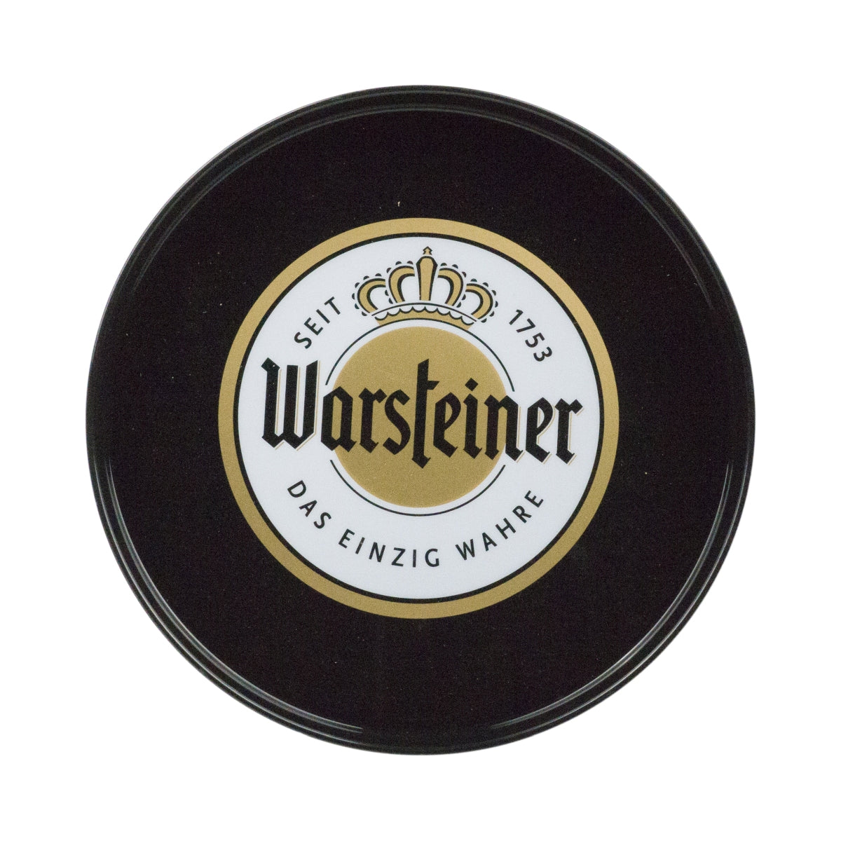 Taca do piwa Warsteiner Czarna 31cm Gastro Taca do serwowania kelnerów Szklanki antypoślizgowe