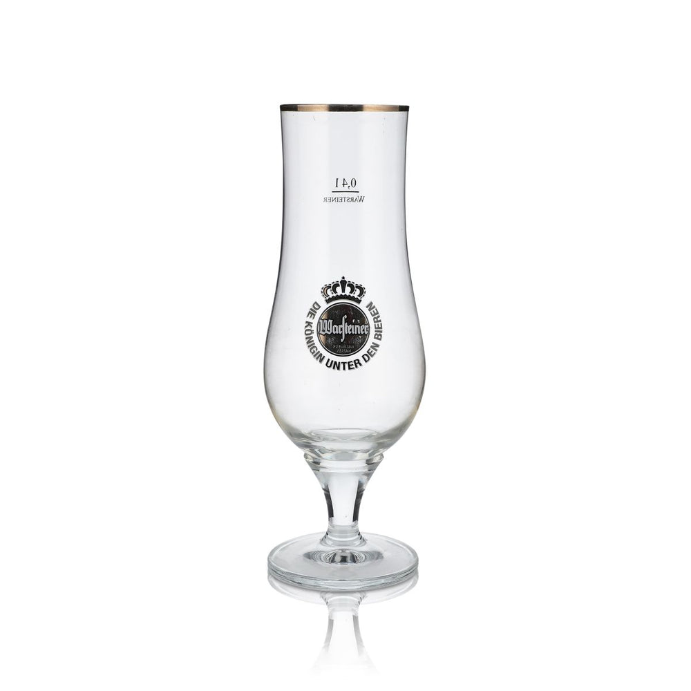 Szklanki do piwa Warsteiner Szklanki do piwa Exclusive Pokal, szklanka do piwa z wypukłym dnem 0,4 l