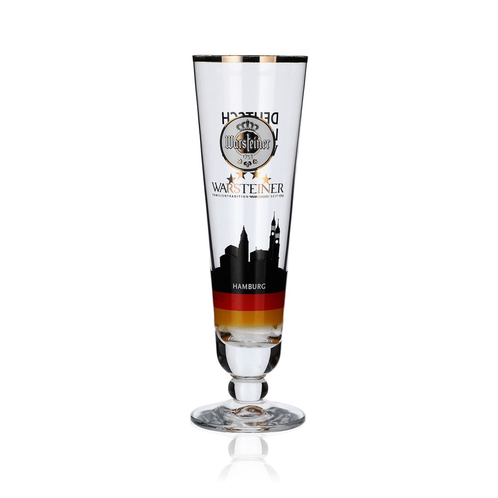 Warsteiner Szklanka kolekcjonerska 0,2 l Puchar Hamburg Niemcy Piłka nożna Edycja specjalna