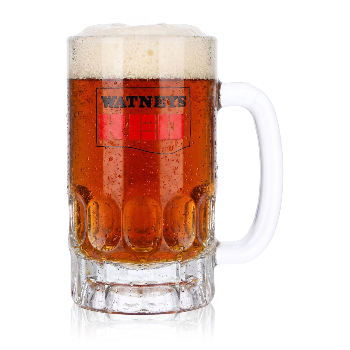 Szklanka do piwa Watney’s 0,3 l, dzbanek RED