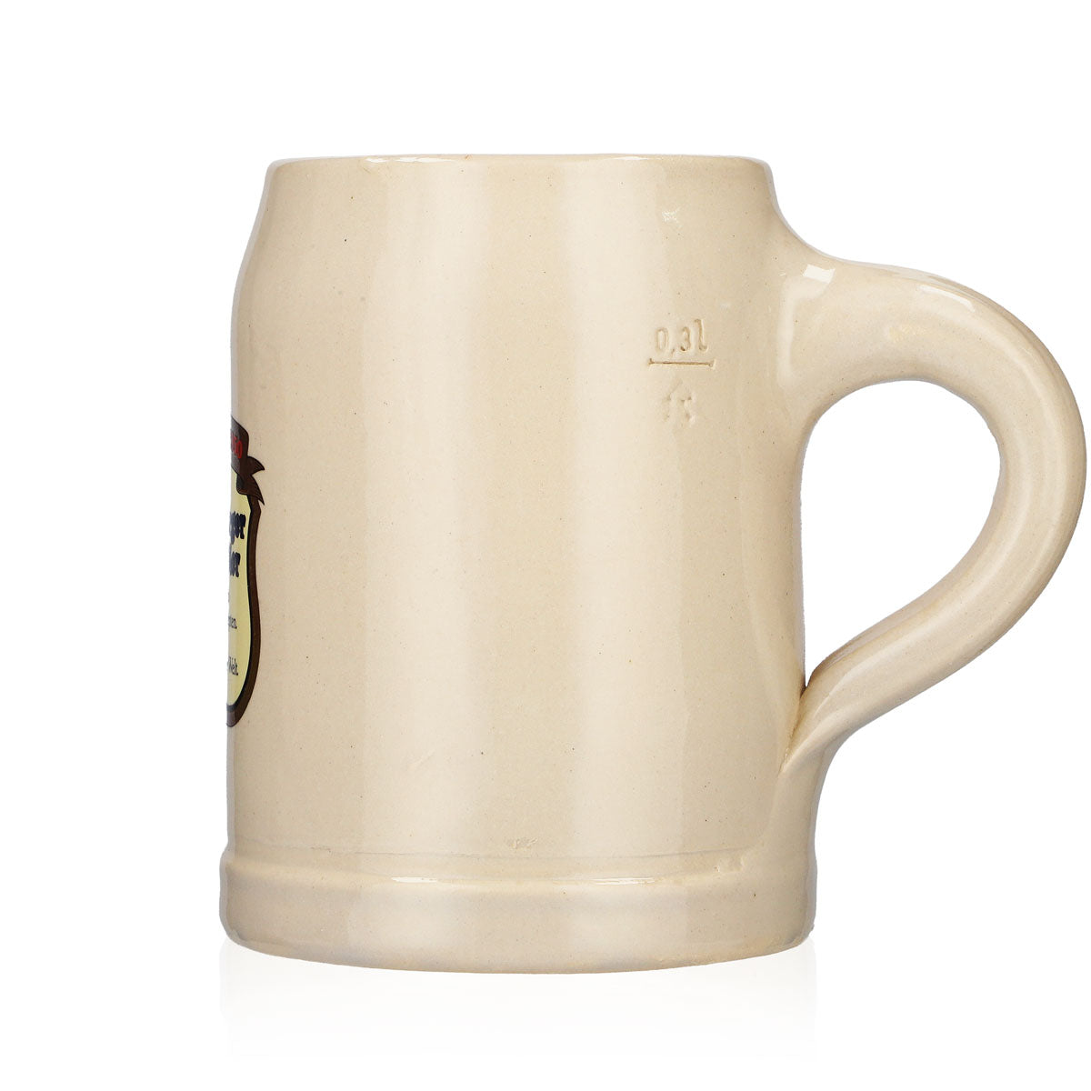 Klasztor Weltenburg Szklanka 0,3 l Dzbanek ceramiczny Piwo Kufel Seidel Browar – Widok 5