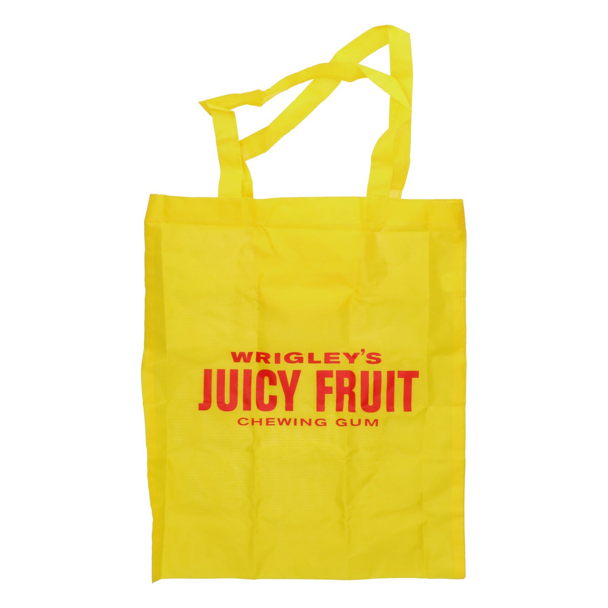Torba na zakupy Wrigley's Juicy Fruit, żółta, składana