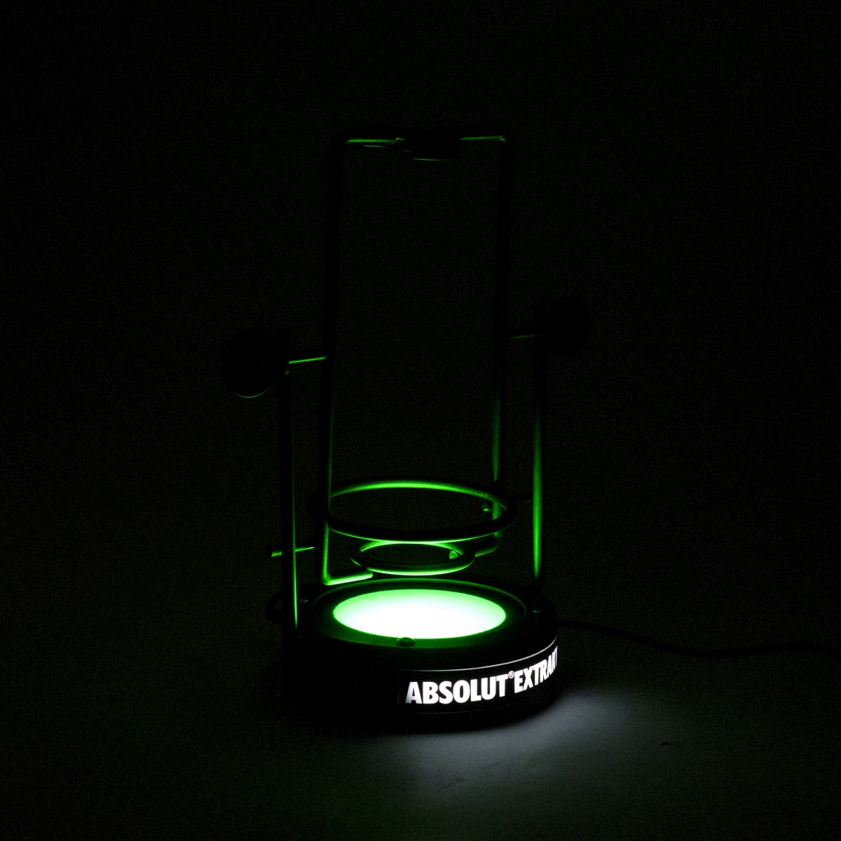 1 Absolut Vodka obrotowa wylewka do butelek 0,7 l LED z akcesoriami, nowa – Widok 3