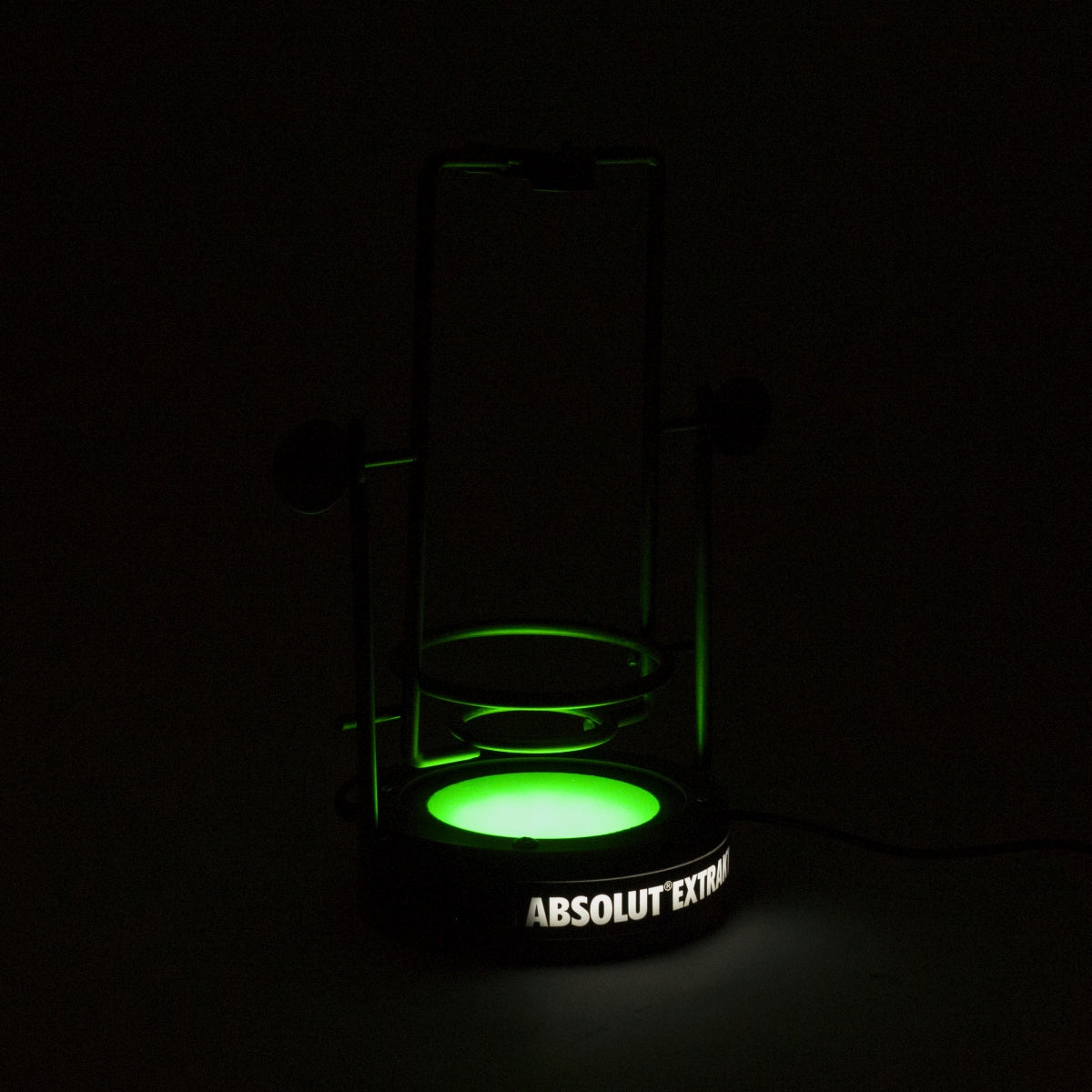 1 Absolut Vodka obrotowa wylewka do butelek 0,7 l LED z akcesoriami, nowa – Widok 4