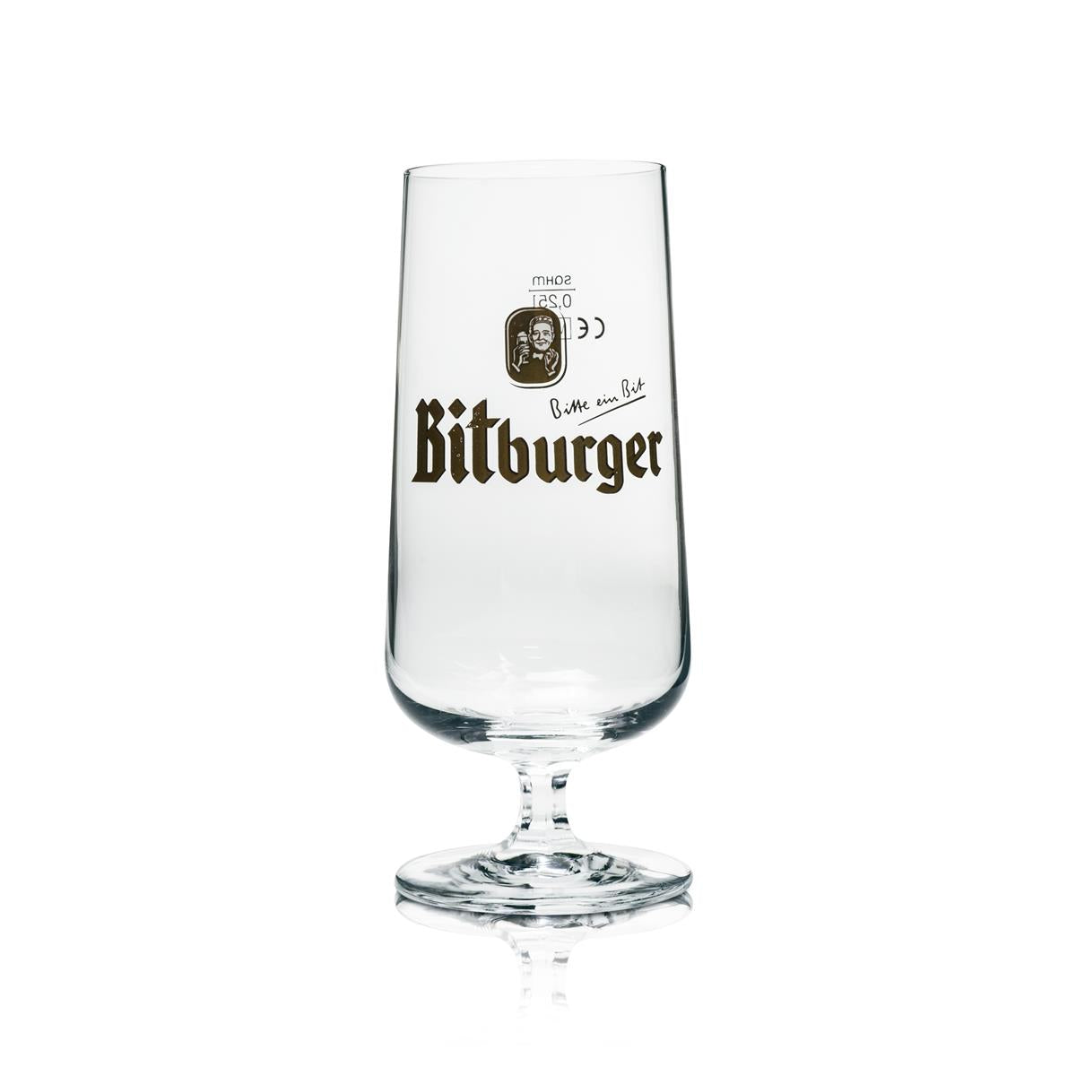 1 Bitburger Szklanka do Piwa 0,25l Kielich Tulipan Rastal nowa