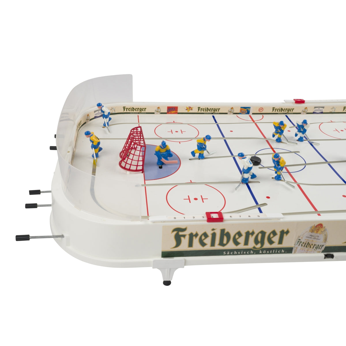 1 gra w hokeja na piwie Freiberger "Stiga" ok. 50x100cm wraz z figurkami+puk nowy – Widok 2