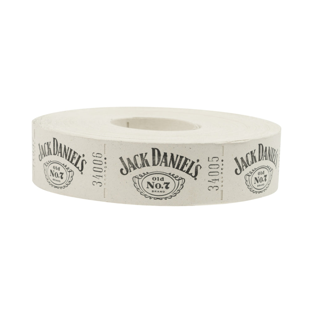 1000x Jack Daniel's whiskey token paragon rolka odrywany pasek znacznik napoju