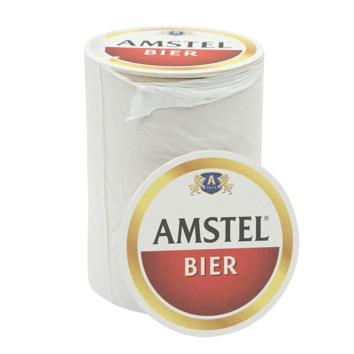 100x podstawki Amstel filcowe szklanki Holandia Piwo Gastro