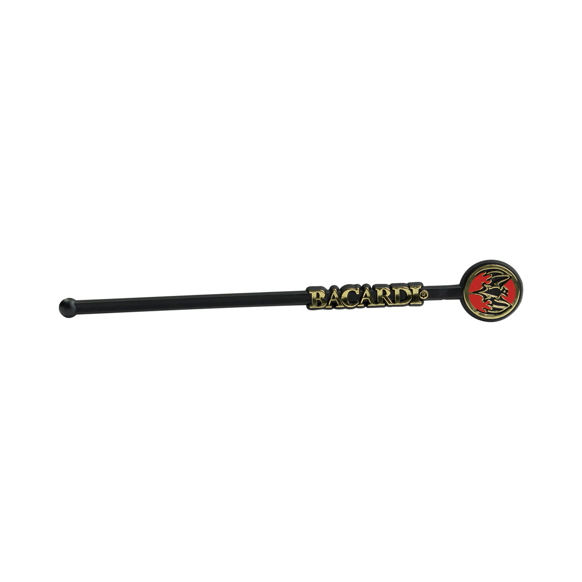 100x Bacardi Rum Stirrer czarny Mieszadełko do Drinków Longdrink Dekoracja Szklanka Gastro – Widok 3
