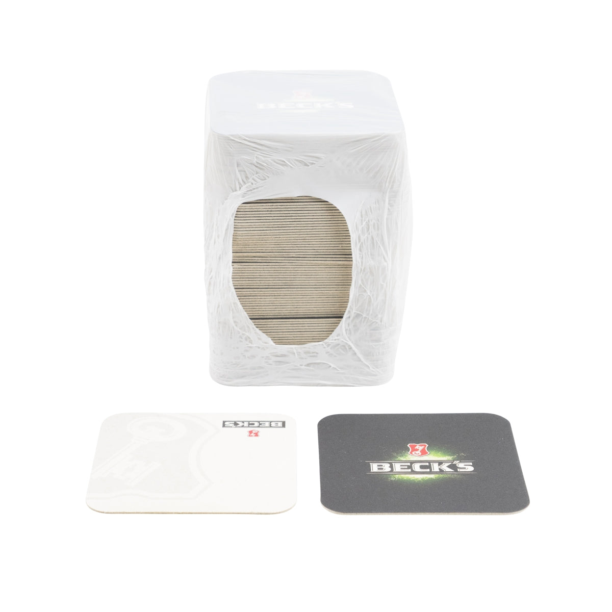 100x Becks Coasters Coaster Beer Lid Cover Mat Ochrona przed kapaniem Gastro